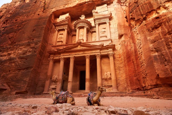 Excursão de 1 ou 2 dias a Petra de avião